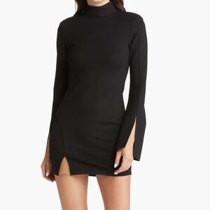 Floret Studios Mockneck Mini Dress